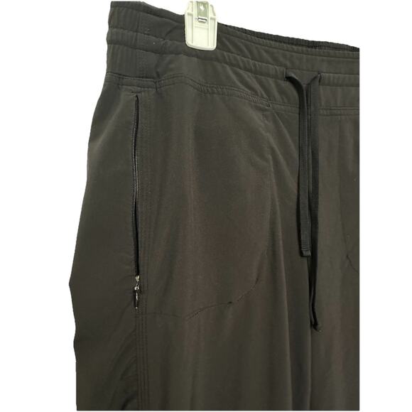 Athleta La Viva Ruched Jogger Black Pants size 10 - Picture 6 of 9